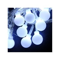 Светодиодная гирлянда "White Ball" (Шарики) 